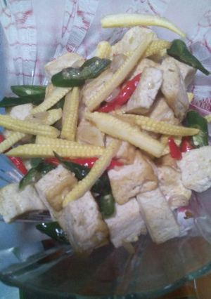Foto resep Tumis Kputren Tahu Cabe Hijau