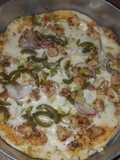 Chickn tikka pizza