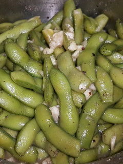 涼拌毛豆 的食譜成品照片
