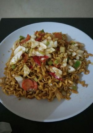 Foto resep Mie burung dara goreng