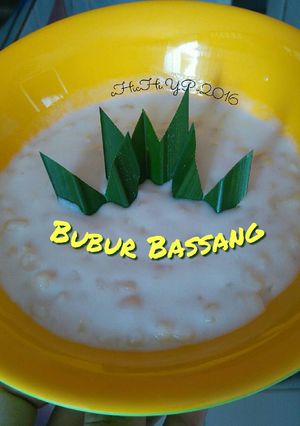 Foto resep Bubur Bassang (Bubur Jagung Putih) Khas Sul-Sel