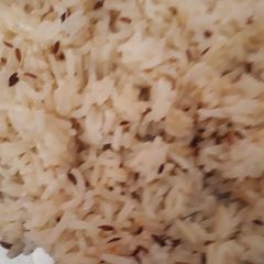 A picture of Jeera rice.