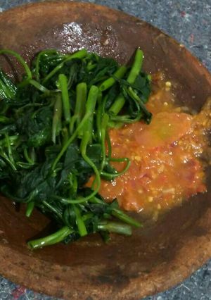 Foto resep Plecing kangkung