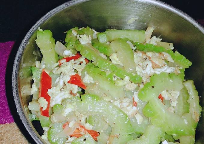 Ini dia! Bagaimana cara memasak Tumis pare telur no failed 😎 yang istimewa