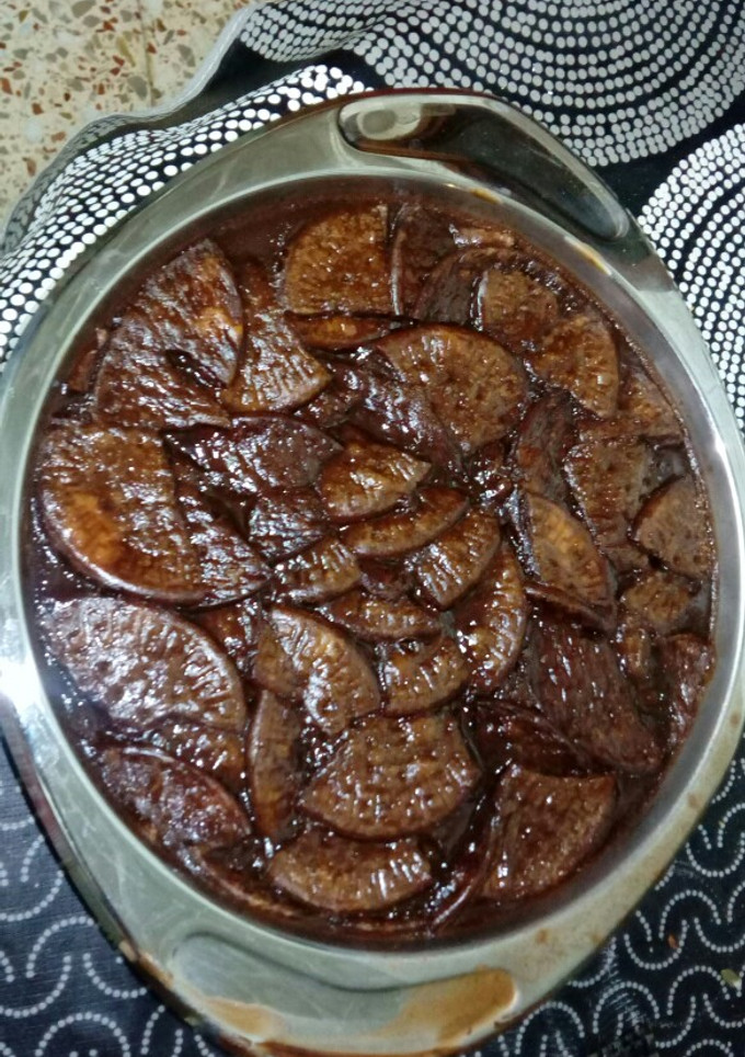 Una foto de Flan