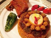 A picture of couscous and potatoes