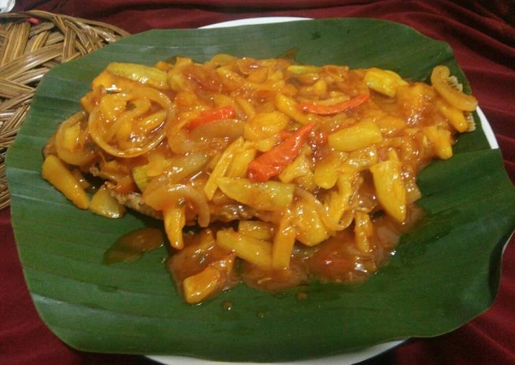 Resep: Untuk Mencoba Di RumahGurame Saus Asam Manis
