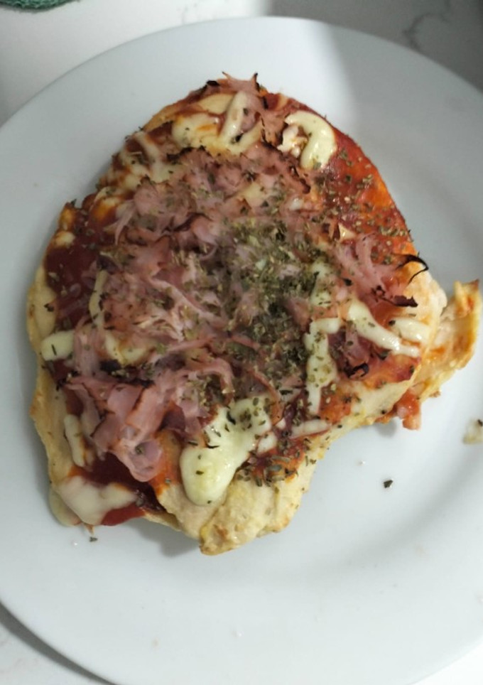 Una foto de Pollo-pizza (Chickzza) Airfryer