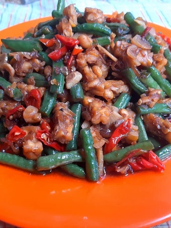 Cara Gampang Membikin Resep Tumis tempe dan kacang panjang yang Menggugah Selera Anti Ribet, Lezat