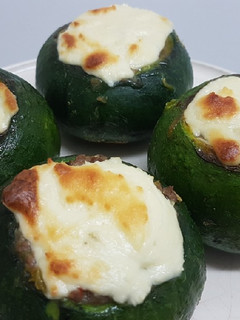 Una foto de Zapallitos rellenos