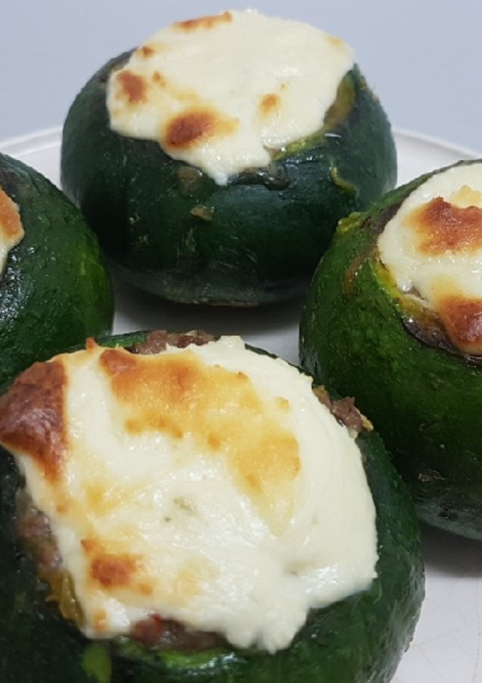 Una foto de Zapallitos rellenos