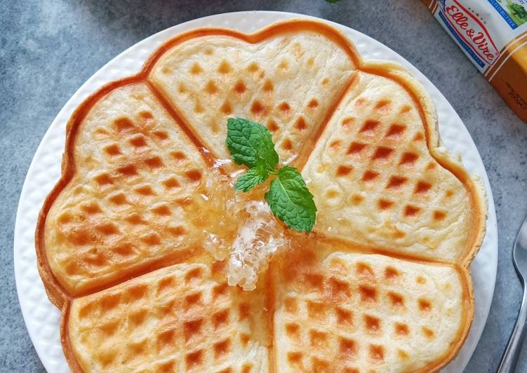 Cara Gampang Membuat Waffle Krispi, Menggugah Selera