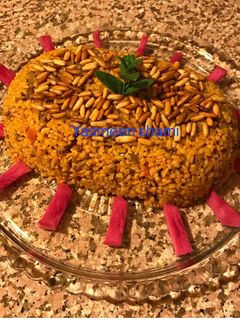 صورة لوصفة برغل بالبندورة باللحمة