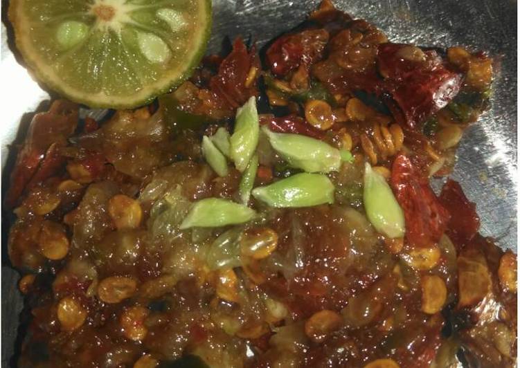 Anti Ribet, Bikin Sambel goang Rumahan