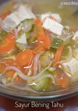 Foto resep Sayur Bening Tahu