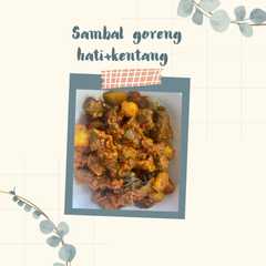 รูปของ 5. Sambal goreng hati sapi dan kentang
