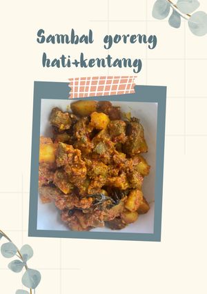 Foto resep 5. Sambal goreng hati sapi dan kentang