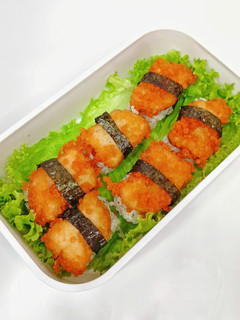 Foto resep Bento Box Nugget Nasi Kepal Nori 🍙