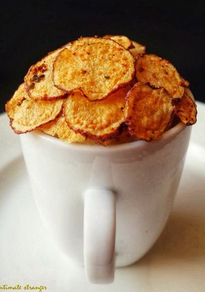 A picture of Potato Chips (oil free).