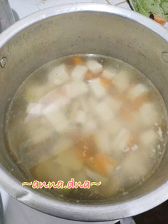Foto resep Sup ayam tahu (Mpasi 1y+)