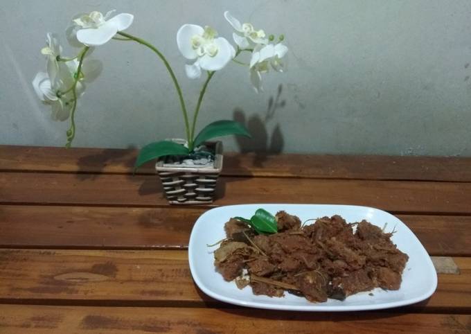Standar Bagaimana cara membuat Rendang Daging Sapi Tidak Pedas  sempurna