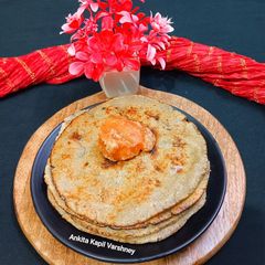 A picture of Millets (Bajra Roti).