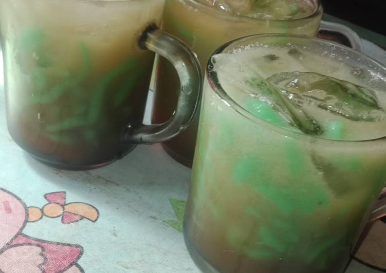 Cara ramu Cendol Dawet hoa hoe  yang Bikin Ngiler