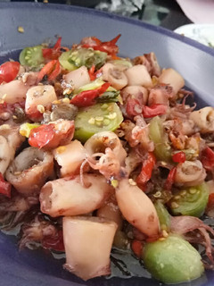 Foto resep Cumi Asin Tumis Pedas