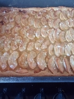 Una foto de Torta de manzana