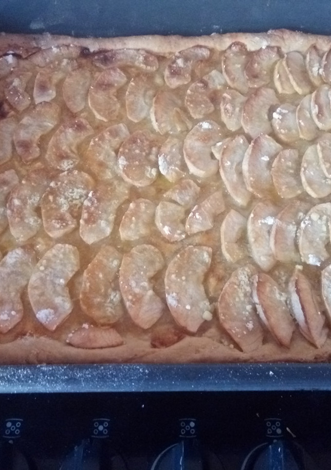 Una foto de Torta de manzana