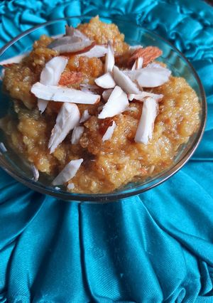 A picture of Healthy Apple halwa.