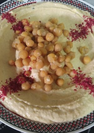 صورة لوصفة حمص بيتي