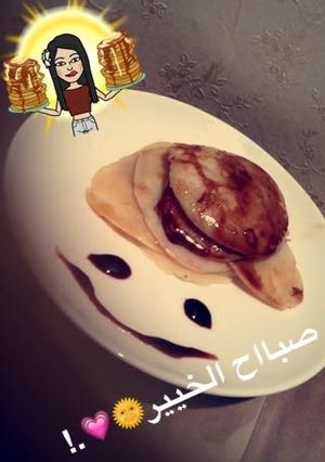 صورة لوصفة كريب😋😍🍯