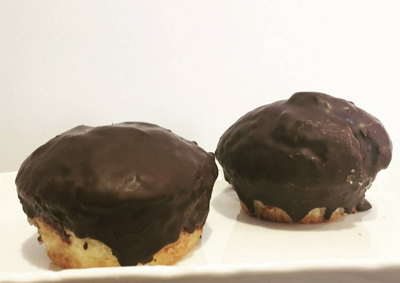 Muffins de bombón almendrado