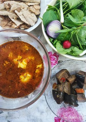 عکسی از دستور اشکنه گوجه
