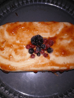 Una foto de Tarta de queso al microondas