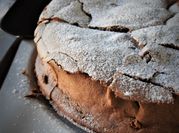 Une photo de semoule oeuf gâteau
