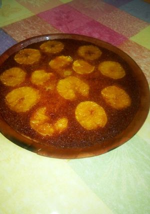 صورة لوصفة مقلوبة البرتقال