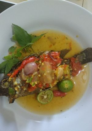 Foto resep Ikan mujaer pecak betawi