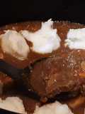 Crockpot Potato Topped Swiss Steak