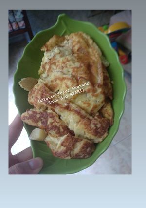 Foto resep Omlette Telur Kentang (Lauk dan MPASI)