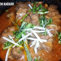A picture of Shinwari Mutton Karahi!.