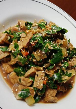 Foto resep Tumis Tempe Daun Kelor