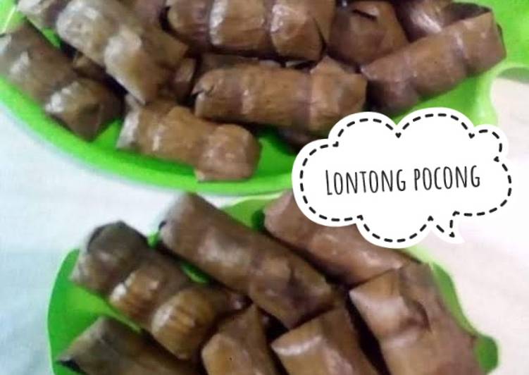 Resep Lontong pocong | Langkah Membuat Lontong pocong Yang Sempurna