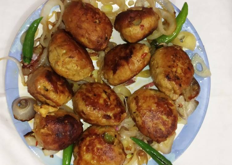 Recipe of Delicious Chicken gola kabab