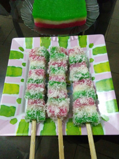 Foto resep Lapis Singkong Pelangi
