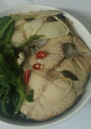 Hình của món Bún Cá Thu.