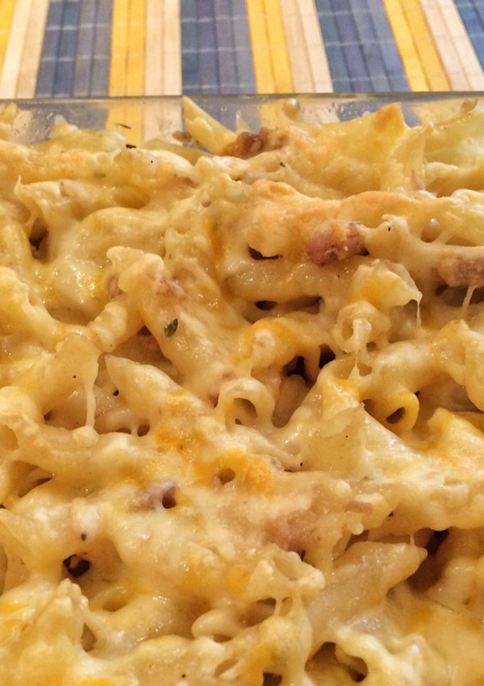 Una foto de Macarrones al horno