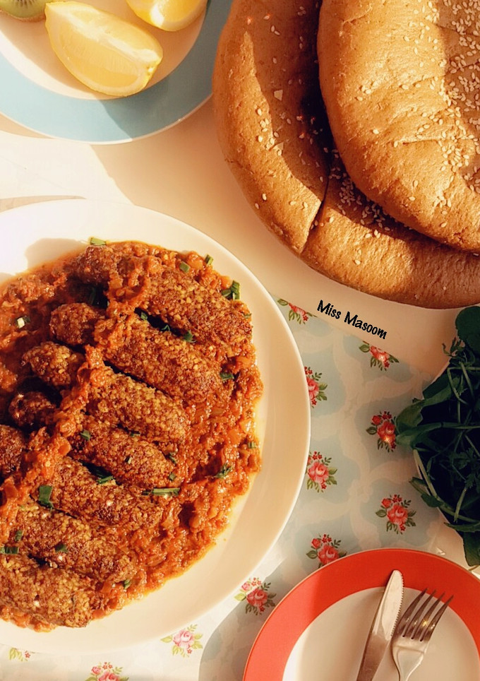 عکسی از دستور کباب لوله ای ترکیه ای