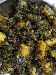 आलू मेथी की सब्ज़ी (Aloo methi Ki sabzi recipe in Hindi) रेसिपी मुख्य फोटो